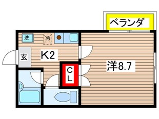 ヒルズ山花の物件間取画像